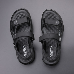 Sandalias de Hombre para Exteriores Pamate, Punta Abierta, Suela de EVA, Amortiguación de Aire, Cierre de Velcro, Zapatos Casuales de Moda para Verano - Product Image 3