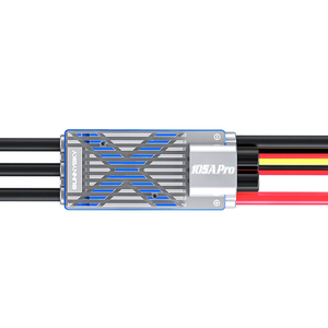 Sunnysky X105A PRO <span class=keywords><strong>ESC</strong></span> sin escobillas 3-6s controlador de velocidad eléctrico de 32 bits para VTOL Dron de ala fija UAV FPV RC helicóptero avión - Product Image 1
