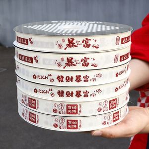 Nine-Colored Ribbon Cake Decoration Ribbon 100 Yard Cotton Printed Reusable Birthday Party Supply - Product Image 2