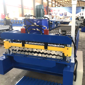 Ztrfm tấm lợp kim loại tấm kẽm sóng hình dạng làm cuộn tạo thành máy - Product Image 2