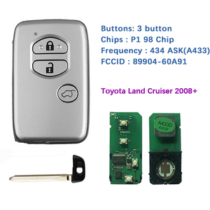 Llave Inteligente de Repuesto de 434 Mhz ASK con 3 Botones para T-oyota Land Cruiser 2008+, Control Remoto CN007231 FCC ID B77EA P1 98 Chip 4D-67, Sistema de Entrada sin Llave - Product Image 6