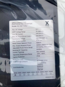 Inversor Solar Monofásico Inteligente de Doble Salida 0.6kw 1.1kw 3.6kw Almacenamiento de Energía de Bajo Voltaje en Red - Product Image 5
