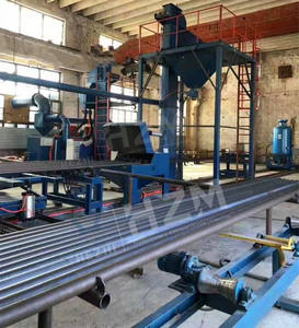 <span class=keywords><strong>เครื่อง</strong></span>พ่นทรายทำความสะอาดภายในท่อส่งน้ำมันและก๊าซ  กระบวนการขัดผิวด้านในด้วยล้อ - Product Image 1