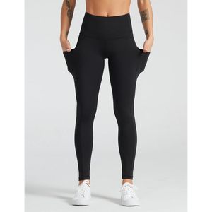 Pantalons de yoga à taille haute pour femmes FOXA avec poches profondes, leggings de sport pour le contrôle du ventre - Product Image 4