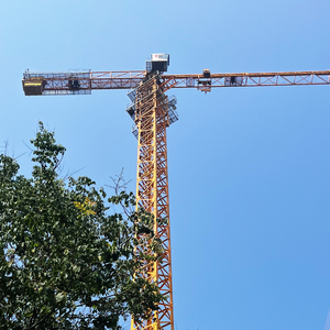 Dahan ZOOMLION QTZ100 6013 Tower <span class=keywords><strong>Crane</strong></span> Konstruksi Bekas Kapasitas Angkat 6t Warna Kuning Efisiensi Tinggi Kualitas Tinggi Model 2021 - Product Image 6