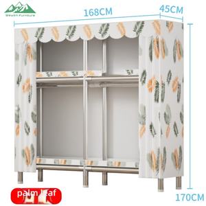 <span class=keywords><strong>Armadio</strong></span> Portatile Impermeabile Marca Wayon con Tessuto Non Tessuto e Asta in Acciaio per Stoccaggio in Soffitta55 - Product Image 6