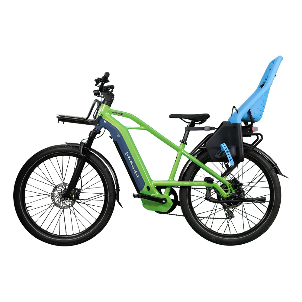 US STOCK 27,5 Zoll Adult Urban Commuting Electric City Bluetooth-Fahrräder 500W EBIKE Hidden Battery