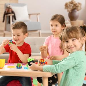 MG STEAM Circuit Science Experiment Volcano Eruption Material Pack Slime Bouncy Ball para estudiantes <span class=keywords><strong>de</strong></span> escuela primaria <span class=keywords><strong>de</strong></span> más <span class=keywords><strong>de</strong></span> 6 años - Product Image 6