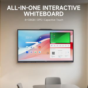 Amdox 65/75/86/98/110 Inch Hệ Thống <span class=keywords><strong>Android</strong></span> 4K UHD Phẳng Bảng Tương Tác Bảng Thông Minh Cho Giáo Dục Hội Nghị Hiển Thị - Product Image 3