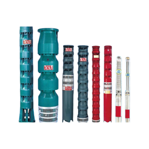 Bomba sumergible trifásica QJ de pozo profundo de hierro fundido de alta elevación y multietapas de gran caudal para edificios comerciales - Product Image 1