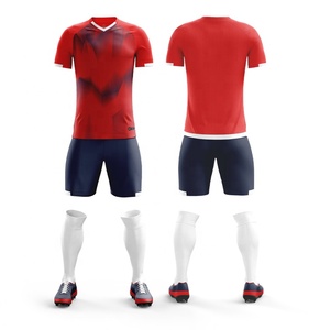 Uniformes personalizados de equipo Jearsy de fútbol, camiseta y tops tailandeses, Conjunto de camiseta de fútbol barata para ropa de equipo - Product Image 5