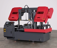 Machine à scier à ruban métallique automatique pour la découpe de barres et de tuyaux en acier