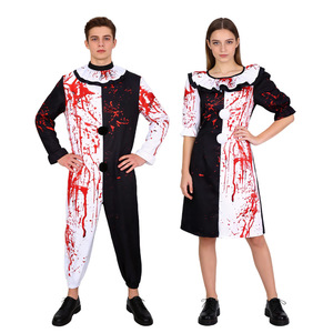 Costume da Clown Unisex per Bambini in Poliestere, Serie Clown Traurigio per Spettacoli Teatrali - Product Image 1