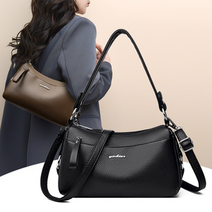 New High Quality Women Messenger Bags for Women PU Leather Handbags Crossbody Bags Ladies Designer Shoulder Bags <b>Tote</b> Top-handle - Product Image 2