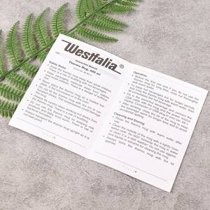 Nhà máy tùy chỉnh thiết kế tờ rơi giấy tập sách Brochure Danh mục menu in hướng dẫn sử dụng chất lượng cao cấp tùy chỉnh in - Product Image 4