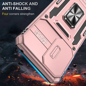 Funda de teléfono móvil con soporte de anillo de Metal a prueba de golpes híbrido de PC de TPU de lujo para Motorola <span class=keywords><strong>Moto</strong></span> G Stylus 2022 5G 4G G13 G53 - Product Image 2