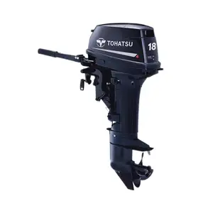Brand New And Hot Sale Tohatsu 2 Stroke 18 Hp Tohatsu Outboard Boat Motors M18E2 Outboards Motor