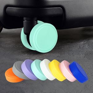 Manchon universel pour roulettes, anti-bruit, anti-usure et amortissant, en silicone, pour les roulettes des bagages - Product Image 1