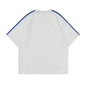 T-shirt pour homme de haute qualité 100% coton, surdimensionné, taille plus, manches courtes, slogan personnalisé imprimé, style formel, respirant, tricoté - Product Image 2