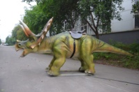 Équipement d'attractions animatroniques : Dinosaure T-Rex simulé pour parc d'attractions pour enfants