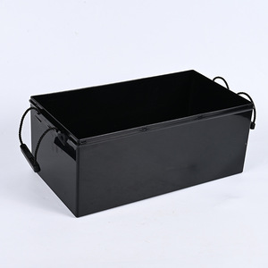 กล่องแบตเตอรี่ลิเธียมแบบถอดได้ 12V 200AH ABS แบบ Snap-on, กล่องเก็บของความจุขนาดใหญ่สำหรับแปลงจากแบตเตอรี่ตะกั่วเป็นลิเธียม 522*240*218 มม. - Product Image 3