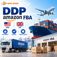 Transitaire DDP Amazon FBA Chine vers États-Unis Royaume-Uni Fret maritime express Agent d'expédition porte-à-porte Logistique
