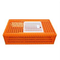 Caisse de transport en plastique de haute qualité pour volailles, cages pour animaux pour le transport de volailles