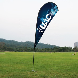 Promotion de haute qualité Hot Sheng Hua Textile Tissu vendu à la maison et à l'étranger Protection solaire coupe-vent drapeau de plage - Product Image 3