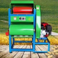 Récolteuse semi-automatique d'arachides pour petites exploitations agricoles avec moteur, machine à cueillir les arachides en promotion
