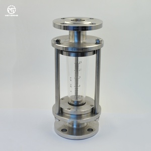 Rotamètre à tube en verre <span class=keywords><strong>transparent</strong></span> avec flotteur en PTFE pour la surveillance des processus et la mesure des liquides corrosifs - Product Image 4