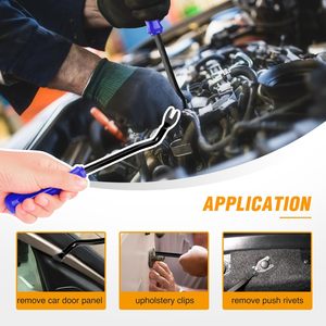 1045-teiliges Sortiment an Auto-Befestigungsclips und -verschlüssen, 30 gängigste Größen, Stoßstangen- und Kotflügelnieten mit Entferner - Product Image 6