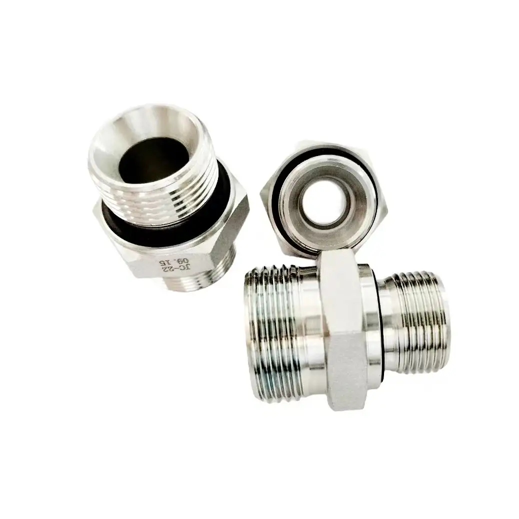 Tube Fittings Stainless Steel Tube Fitting Compression Connector Hydraulic Reducing Union Pipe Fitting