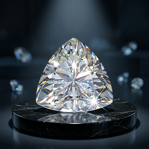 Diamante Cultivado en Laboratorio con Corte Trillón Certificado (CVD), Brillante, Suelto, Certificado por IGI, Color D, Perforado con Láser para Diseño Personalizado - Product Image 1
