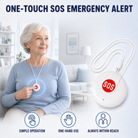 Bouton d'alarme Tuya Zigbee, télécommande, bouton SOS, bouton de panique pour appel d'urgence, alerte par application, pour personnes âgées/enfants/enceintes, sécurité