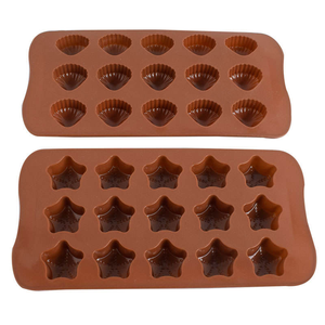 Moule en silicone pour snacks, chocolats, puddings, biscuits et bonbons, pour usage quotidien - Product Image 1