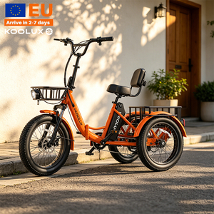 KOOLUX X13 EU <b>Dropshipping</b> 20" Fat Tire Electric Bike 500W Hydraulic Brakes 48V 14.5Ah Adults Long Range Cargo Freight Electric - Product Image 1
