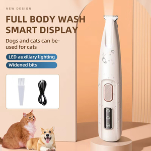 Alat Pemotong Bulu Kaki Anjing LED OEM/ODM Baru dan Alat Cukur Bulu Hewan Peliharaan Elektrik, Pemangkas Bulu Kaki Hewan Peliharaan Presisi untuk Kucing Anjing - Product Image 3