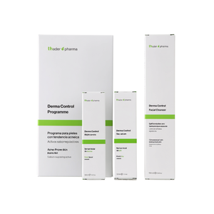 Thader Pharma Derma Control Programme, Set de Cuidado para Piel Propensa al Acné, Suero de 30 ml, Limpiador de 100 ml - Product Image 2