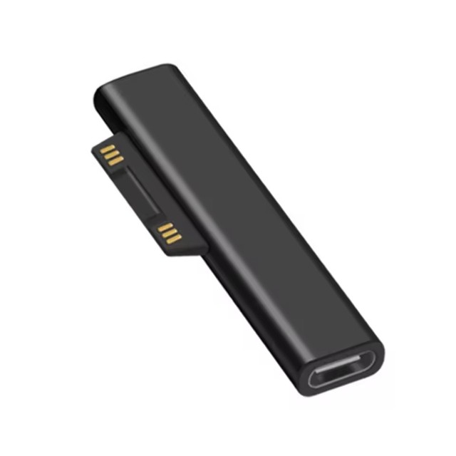 Surface Connect to USB C PD 15V 3A Charging Adapter Compatible for Microsoft Surface Pro 7/6/5/4/3 Surface Laptop3/2/1 Book Go