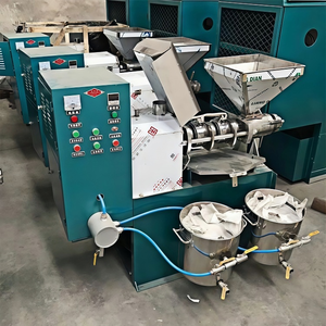 Automatic Screw Tea Seed <b>Oil</b> Press Castor Cold & Hot Olive Expeller Beans With CE - Product Image 1