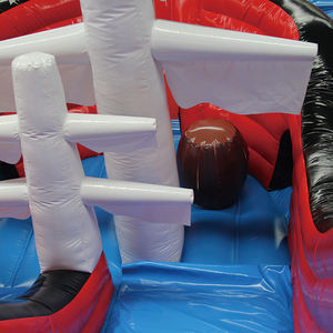 Toboggan aquatique intérieur et extérieur de tente gonflable pour enfants avec piscine et bon marché - Product Image 2