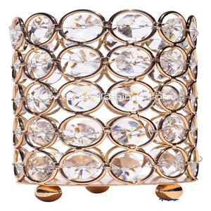 VENTE CHAUDE BOUGIE EN CRISTAL EN MÉTAL FINI NICKEL POUR LA DÉCORATION DE MARIAGE ET LA DÉCORATION DE LA MAISON MODERNE AVEC LOGO PERSONNALISÉ - Product Image 4