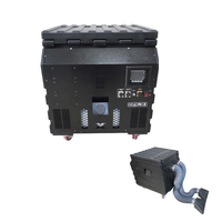 Machine à fumée télécommandée DMX pour effets de fumée basse pour mariages, fêtes, clubs, concerts et événements