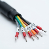 Cable VGA DB9 Macho a Macho, Revestimiento de PVC Chapado en Oro, Alta Flexibilidad, para Monitores de Computadora Industriales, Proyectores, Sistemas de Automatización