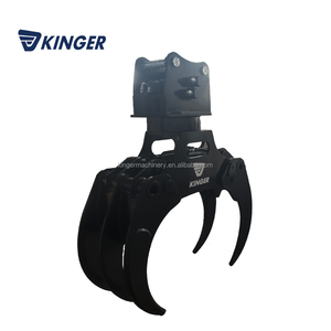 KINGER <span class=keywords><strong>Grappin</strong></span> hydraulique rotatif <span class=keywords><strong>pour</strong></span> bois, <span class=keywords><strong>grappin</strong></span> <span class=keywords><strong>forestier</strong></span> <span class=keywords><strong>pour</strong></span> <span class=keywords><strong>mini</strong></span>-excavatrice - Product Image 6