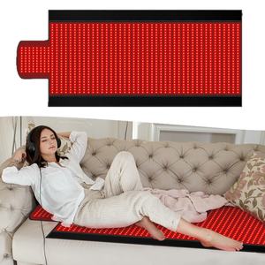 Grande couverture de thérapie LED de 70,8 pouces, dispositif de lumière rouge 660 nm et infrarouge proche 850 nm pour le traitement du corps, du cou et des jambes - Product Image 1