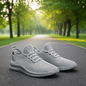 Zapatillas Deportivas Ligeras de Malla para Hombre, para Correr al Aire Libre y Entrenamiento en Gimnasio, Zapatillas Atléticas Transpirables con Suela de Goma y EV - Product Image 2