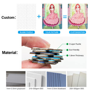 <span class=keywords><strong>Puzzle</strong></span> di carta di cartone personalizzabili in fabbrica 1000 pezzi Van Gogh famosa serie di pittura il <span class=keywords><strong>Puzzle</strong></span> della notte stellata - Product Image 4