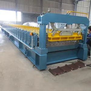 Philippines Hot Sell Rib Type Metal Zinc Color Roof Sheet Machine China