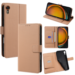 Étui de téléphone portable en cuir PU tendance pour Samsung <span class=keywords><strong>Xcover</strong></span> 7 Pro avec fente pour carte, portefeuille, <span class=keywords><strong>coque</strong></span> de téléphone <span class=keywords><strong>antichoc</strong></span> - Product Image 1